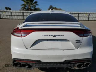 2022 Kia Stinger GT2 with VIN KNAE55LC6N6112488, listed as a Copart auction lot 84086904 with 31,244 mi miles and Salvage Title. Bid and sale history available at DreamBid. Image 6.