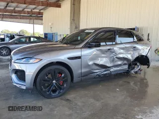 2024 Jaguar F-Pace R-Dynamic S with VIN SADCT2FU5RA738382, listed as a Copart auction lot 41953055 with 16,110 mi miles and Non Repairable. Bid and sale history available at DreamBid. Image 1.