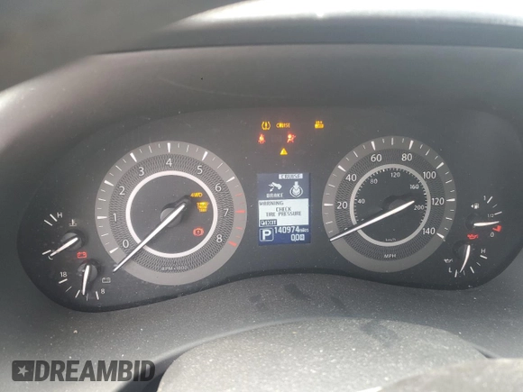 2014 Infiniti QX80 с VIN JN8AZ2NEXE9067609, выставлен на аукционе Copart как лот 60475915 с пробегом 140 974 миль миль и Списание • Salvage title. История ставок и продаж доступна на DreamBid. Изображение 9.