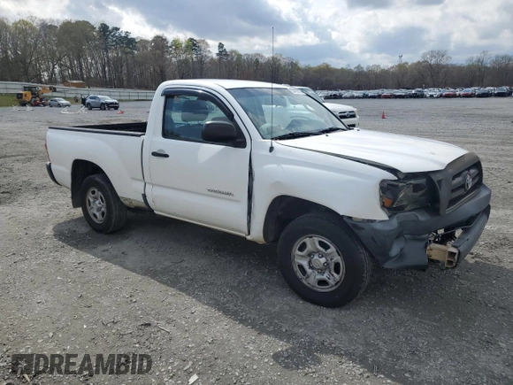 2007 Toyota Tacoma with VIN 5TENX22NX7Z349733, listed as a Copart auction lot 50400975 with 188,560 mi miles and Salvage Title. Bid and sale history available at carsss.com. Image 4.