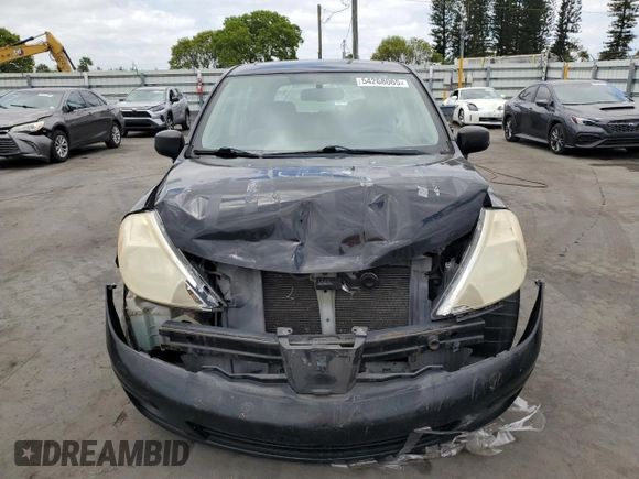 2009 Nissan Versa S with VIN 3N1BC13E99L418721, listed as a Copart auction lot 54268065 with 196,206 mi miles and Clean Title. Bid and sale history available at DreamBid. Image 5.