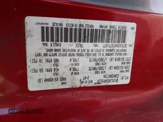 2007 Dodge 2500 SLT with VIN 3D7KS29A07G771077, listed as a IAAI auction lot 41067404 with 357,874 mi miles and . Bid and sale history available at DreamBid. Image 9.