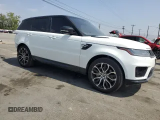 2019 Land Rover Range Rover Sport HSE with VIN SALWR2RV6KA847282, listed as a Copart auction lot 55673065 with 52,261 mi miles and Salvage title. Bid and sale history available at DreamBid. Image 4.