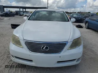 2007 Lexus LS 460 with VIN JTHBL46F275038229, listed as a Copart auction lot 61937645 with 81,691 mi miles and Clean title. Bid and sale history available at DreamBid. Image 5.