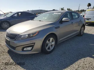 2015 Kia Optima LX with VIN 5XXGM4A74FG467516, listed as a Copart auction lot 62758205 with 185,460 mi miles and Clean title. Bid and sale history available at DreamBid. Image 1.