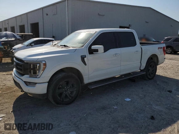 2023 Ford F-150 XL with VIN 1FTFW1E89PFC16983, listed as a Copart auction lot 52589775 with 33,975 mi miles and Salvage Title. Bid and sale history available at carsss.com. Image 1.