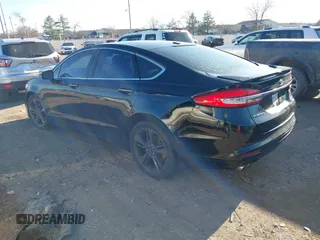 2017 Ford Fusion Sport with VIN 3FA6P0VP8HR149124, listed as a IAAI auction lot 41622552 with 126,620 mi miles. Bid and sale history available at carsss.com. Image 3.