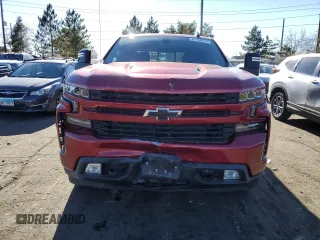2021 Chevrolet Silverado 1500 RST with VIN 1GCUYEEL4MZ276077, listed as a Copart auction lot 87184614 with 339,919 mi miles and Salvage Title. Bid and sale history available at carsss.com. Image 5.
