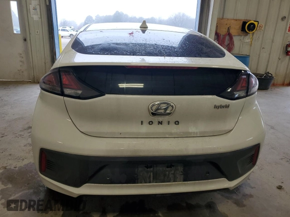 2021 Hyundai Ioniq Limited z VIN KMHC05LC2MU261415, wystawiony jako Copart lot #43313435 z przebiegiem 80 580 mil mil oraz Szkoda całkowita • Salvage title. Historia ofert i sprzedaży dostępna na DreamBid. Obrazek 6.