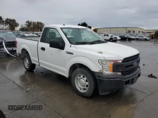 2018 Ford F-150 XL with VIN 1FTMF1C55JKD86563, listed as a Copart auction lot 81996294 with 148,399 mi miles and Clean title. Bid and sale history available at DreamBid. Image 4.