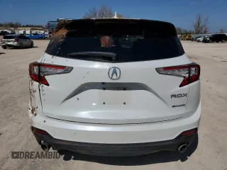 2020 Acura RDX w/Technology Pkg with VIN 5J8TC2H58LL023661, listed as a Copart auction lot 46569194 with 107,539 mi miles and Salvage Title. Bid and sale history available at carsss.com. Image 6.