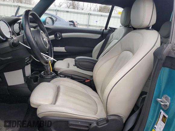 2017 MINI Convertible Cooper S with VIN WMWWG9C34H3C82363, listed as a Copart auction lot 47818655 with 99,405 mi miles and Salvage title. Bid and sale history available at DreamBid. Image 7.