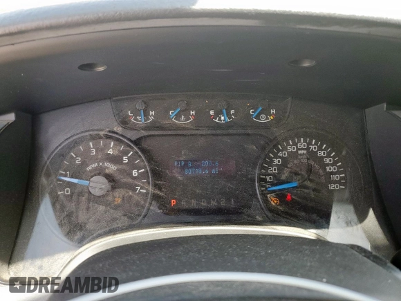 2014 Ford F-150 XL with VIN 1FTFW1EF3EKG34281, listed as a Copart auction lot 62034505 with Not provided miles and Salvage title. Bid and sale history available at DreamBid. Image 9.