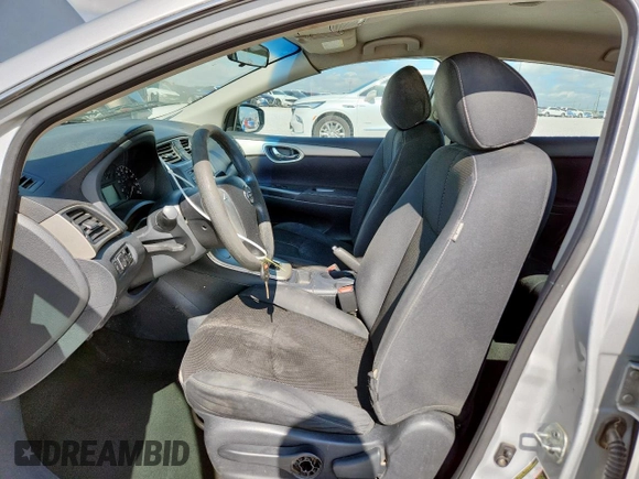 2014 Nissan Sentra SV with VIN 3N1AB7AP0EY210391, listed as a Copart auction lot 62337005 with 182,380 mi miles and Salvage title. Bid and sale history available at DreamBid. Image 7.