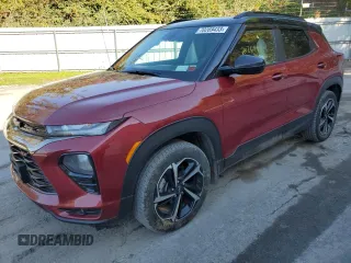 2021 Chevrolet TrailBlazer RS with VIN KL79MUSL7MB126132, listed as a Copart auction lot 70269433 with 45,143 mi miles. Bid and sale history available at carsss.com. Image 1.