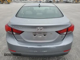 2015 Hyundai Elantra SE with VIN 5NPDH4AE6FH550732, listed as a Copart auction lot 54188165 with 181,705 mi miles and Clean Title. Bid and sale history available at carsss.com. Image 6.