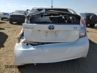 2012 Toyota Prius One with VIN JTDKN3DU4C1547473, listed as a Copart auction lot 74960944 with Not Provided miles and Salvage Title. Bid and sale history available at DreamBid. Image 6.