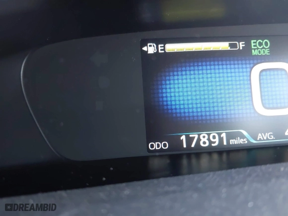 2019 Toyota Prius L Eco with VIN JTDKARFU6K3095072, listed as a IAAI auction lot 41853759 with 17,891 mi miles. Bid and sale history available at carsss.com. Image 16.