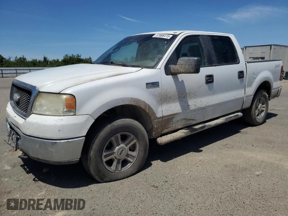 2008 Ford F-150 XLT с VIN 1FTPW145X8FA63334, выставлен на аукционе Copart как лот 57066415 с пробегом Не указан миль и Списание • Salvage title. История ставок и продаж доступна на DreamBid. Изображение 1.