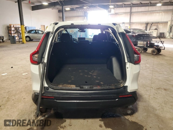 2025 Honda CR-V EX-L with VIN 7FARS4H76SE006243, listed as a Copart auction lot 47415615 with Not Provided miles and Salvage Title. Bid and sale history available at DreamBid. Image 6.