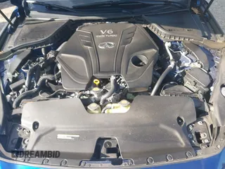 2020 Infiniti Q50 Luxe with VIN JN1EV7AR8LM250180, listed as a IAAI auction lot 41836636 with 53,627 mi miles and . Bid and sale history available at DreamBid. Image 10.