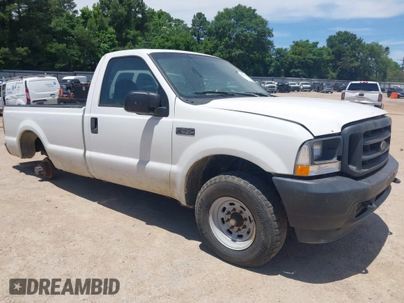 2004 Ford F-250 XL with VIN 1FTNF20L44EA02093, listed as a IAAI auction lot 42319302 with 228,226 mi miles and . Bid and sale history available at DreamBid. Image 1.
