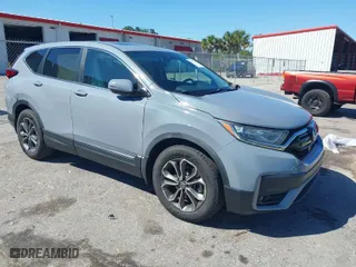 2020 Honda CR-V EX-L with VIN 5J6RW1H83LA018040, listed as a IAAI auction lot 41773134 with 66,112 mi miles. Bid and sale history available at carsss.com. Image 1.