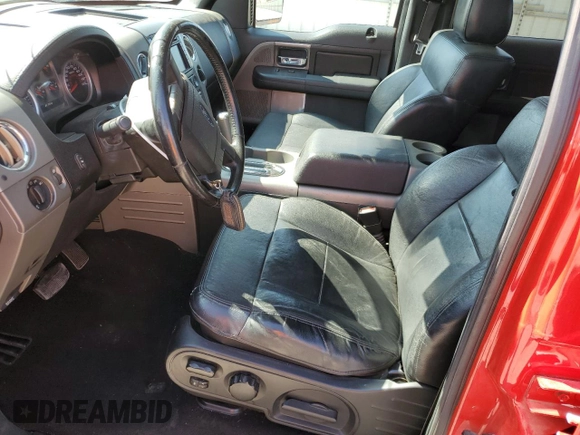 2007 Ford F-150 XLT with VIN 1FTPW14527KC31666, listed as a Copart auction lot 62117875 with 222,888 mi miles and Salvage title. Bid and sale history available at DreamBid. Image 7.