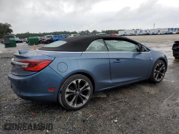 2017 Buick Cascada Premium с VIN W04WH3N59HG063877, выставлен на аукционе Copart как лот 73105404 с пробегом 65 085 миль миль и Списание • Salvage title. История ставок и продаж доступна на DreamBid. Изображение 3.