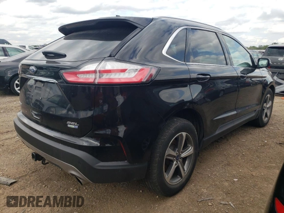 2020 Ford Edge SEL with VIN 2FMPK4J90LBA17571, listed as a Copart auction lot 60316135 with 92,546 mi miles and Salvage title. Bid and sale history available at DreamBid. Image 3.