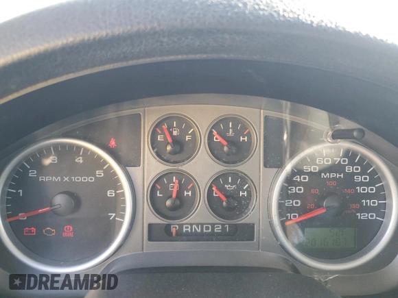 2004 Ford F-150 XLT with VIN 1FTPW14584KA53242, listed as a Copart auction lot 46935315 with 281,610 mi miles and Salvage Title. Bid and sale history available at carsss.com. Image 9.