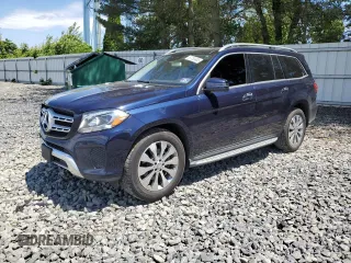 2017 Mercedes-Benz GLS 450 z VIN 4JGDF6EE3HA831131, wystawiony jako Copart lot #57765885 z przebiegiem 240 809 mil mil oraz Szkoda całkowita • Salvage title. Historia ofert i sprzedaży dostępna na DreamBid. Obrazek 1.