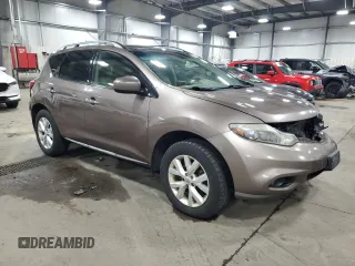 2011 Nissan Murano S with VIN JN8AZ1MW7BW173422, listed as a Copart auction lot 53913575 with 181,597 mi miles and Salvage Title. Bid and sale history available at DreamBid. Image 4.
