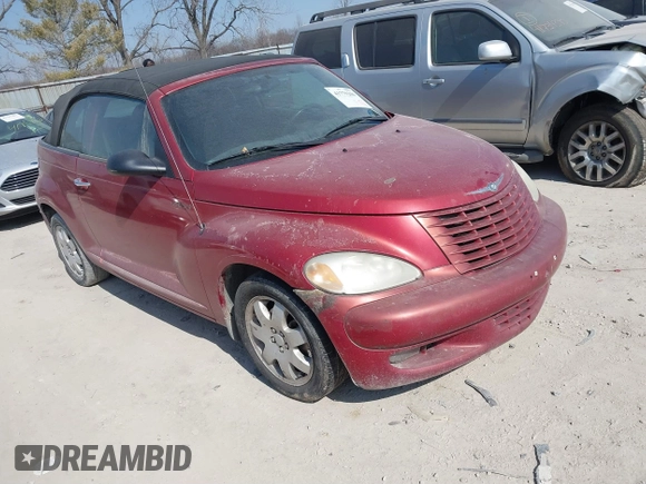 2005 Chrysler PT Cruiser Touring z VIN 3C3EY55E75T567868, wystawiony jako IAAI lot #41779206 z przebiegiem 188 524 mil mil oraz . Historia ofert i sprzedaży dostępna na DreamBid. Obrazek 1.