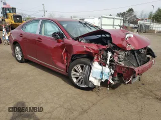 2014 Lexus ES 350 with VIN JTHBK1GG8E2095042, listed as a Copart auction lot 54359585 with 0 mi miles and Salvage Title. Bid and sale history available at carsss.com. Image 4.