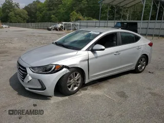 2017 Hyundai Elantra SE with VIN 5NPD84LF7HH025509, listed as a Copart auction lot 52933565 with 57,178 mi miles and Salvage title. Bid and sale history available at DreamBid. Image 1.