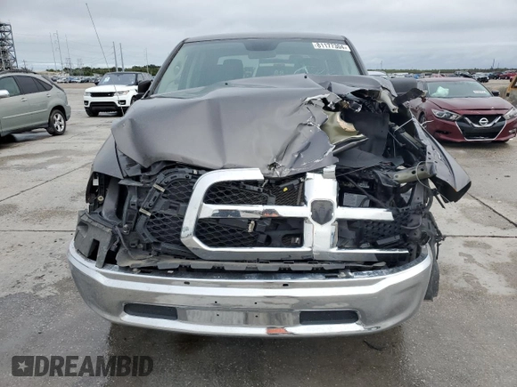 2021 Ram 1500 Classic SLT with VIN 1C6RR6LG4MS530255, listed as a Copart auction lot 81177304 with 65,487 mi miles and Salvage Title. Bid and sale history available at carsss.com. Image 5.