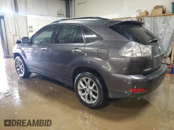 2009 Lexus RX 350 with VIN 2T2GK31U99C078156, listed as a Copart auction lot 47590855 with 177,994 mi miles and Salvage Title. Bid and sale history available at DreamBid. Image 2.