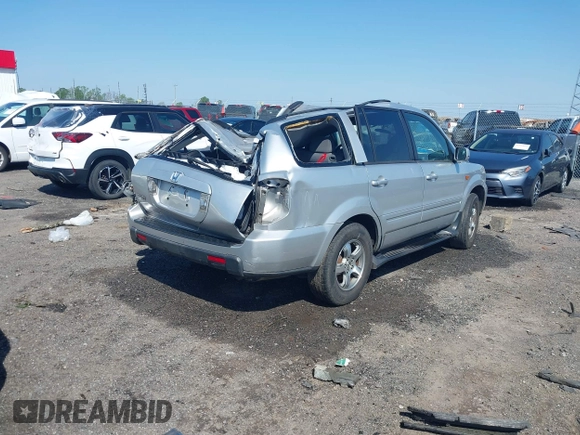 2006 Honda Pilot EX with VIN 5FNYF284X6B035076, listed as a IAAI auction lot 41972090 with 181,279 mi miles and . Bid and sale history available at DreamBid. Image 4.