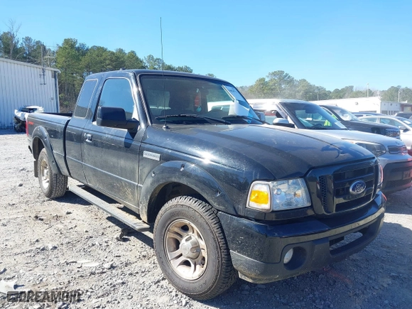 2010 Ford Ranger XL with VIN 1FTKR1EE9APA70064, listed as a IAAI auction lot 41683973 with 166,225 mi miles. Bid and sale history available at carsss.com. Image 1.