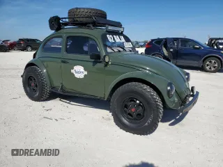 1962 Volkswagen Beetle with VIN 4678770, listed as a Copart auction lot 43147385 with 1,657 mi miles and Non Repairable. Bid and sale history available at DreamBid. Image 4.