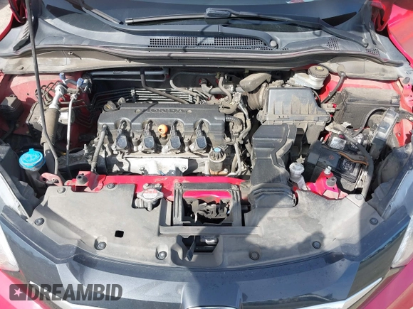 2017 Honda HR-V LX with VIN 3CZRU6H34HG700604, listed as a IAAI auction lot 42019802 with 95,530 mi miles. Bid and sale history available at carsss.com. Image 10.