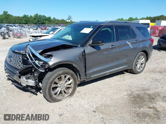 2021 Ford Explorer Limited с VIN 1FMSK7FH1MGB66951, выставлен на аукционе IAAI как лот 42331443 с пробегом 54 337 миль миль и . История ставок и продаж доступна на DreamBid. Изображение 2.