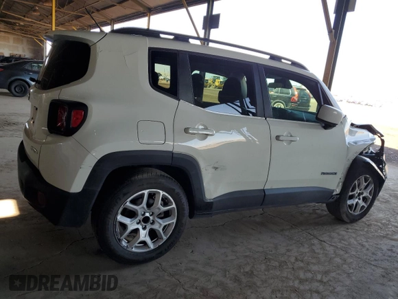 2017 Jeep Renegade Altitude with VIN ZACCJABB8HPE95746, listed as a Copart auction lot 62685995 with 109,666 mi miles and Salvage title. Bid and sale history available at DreamBid. Image 3.