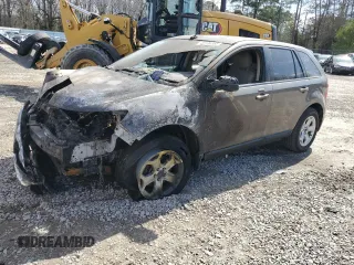 2014 Ford Edge SEL with VIN 2FMDK3JC2EBA34254, listed as a Copart auction lot 48194355 with Not Provided miles and Salvage Title. Bid and sale history available at carsss.com. Image 1.