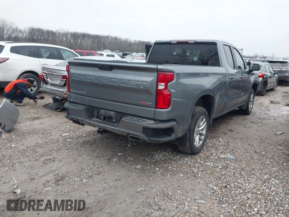 2019 Chevrolet Silverado 1500 RST with VIN 1GCRYEEDXKZ251390, listed as a IAAI auction lot 41195960 with 113,610 mi miles and . Bid and sale history available at DreamBid. Image 4.