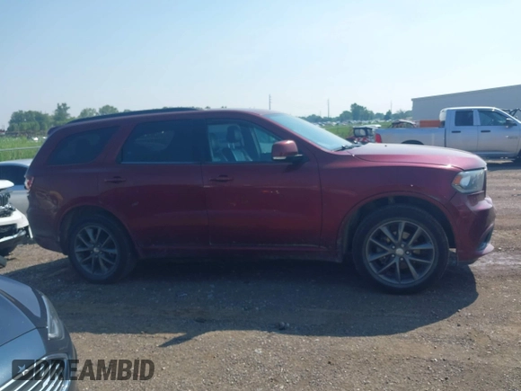 2018 Dodge Durango GT with VIN 1C4RDJDG5JC452079, listed as a IAAI auction lot 42674267 with 187,905 mi miles and . Bid and sale history available at DreamBid. Image 13.