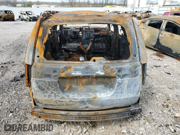2018 Dodge Grand Caravan SXT with VIN 2C4RDGCG9JR205224, listed as a Copart auction lot 49682945 with Not Provided miles and Salvage Title. Bid and sale history available at DreamBid. Image 6.