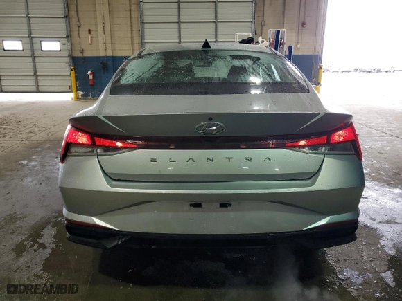 2021 Hyundai Elantra SE with VIN 5NPLL4AG4MH049511, listed as a Copart auction lot 52416855 with 108,915 mi miles and Clean Title. Bid and sale history available at carsss.com. Image 6.