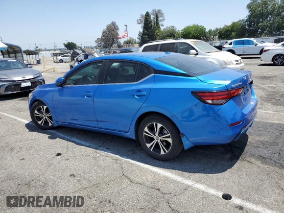 2020 Nissan Sentra SV z VIN 3N1AB8CV6LY208286, wystawiony jako Copart lot #58411735 z przebiegiem 36 808 mil mil oraz Szkoda całkowita • Salvage title. Historia ofert i sprzedaży dostępna na DreamBid. Obrazek 2.